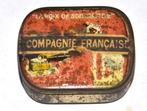 blik grammofoon naalden HMV compagnie Francais needle tin, Ophalen, Gebruikt, Overige, Overige merken