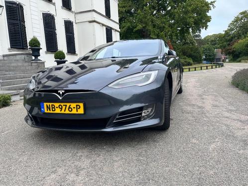 Tesla S D90 156000 km 2016 Free supercharge SCO1 CCS Netjes, Auto's, Tesla, Particulier, Model S, Achteruitrijcamera, Adaptieve lichten