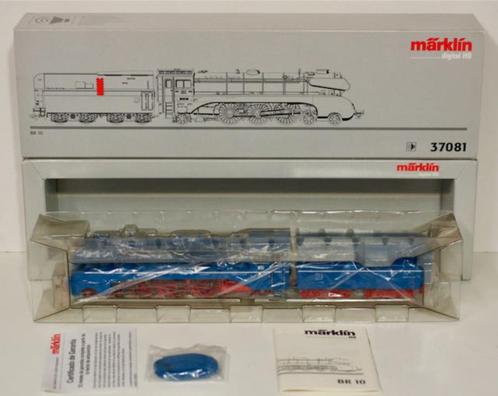 Marklin 37081 BR 10 Blauw. Speciaal gelimiteerd model., Hobby en Vrije tijd, Modeltreinen | H0, Nieuw, Locomotief, Wisselstroom