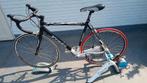 Racefiets plus Tacx Flow trainer, 28 inch, Gebruikt, Meer dan 20 versnellingen, Ophalen