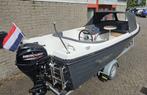 Lago Amore 565, 30pk, Trailer, koelkast en zeer veel opties!, Watersport en Boten, Sloepen, Ophalen, 10 tot 30 pk, Zo goed als nieuw