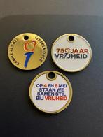 winkelwagenmuntjes 75 jaar Vrijheid 3x, Ophalen of Verzenden