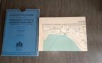 Binnenscheepvaart overzicht kaarten 1939, Ophalen of Verzenden, Gebruikt, Motorboot, Kaart, Foto of Prent