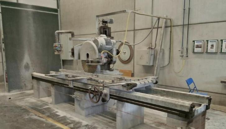 Professionele Steenzaag Zattoni Forli, Doe-het-zelf en Verbouw, Gereedschap | Zaagmachines, Gebruikt, Overige typen, 1200 watt of meer