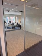 Glaswanden / Scheidingswanden met meubelpaneel tussenwanden, Doe-het-zelf en Verbouw, Glas en Ramen, Ophalen, Overige typen, 160 cm of meer