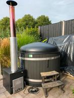Hottub houtgestookt, als nieuw!, Ophalen, Zo goed als nieuw