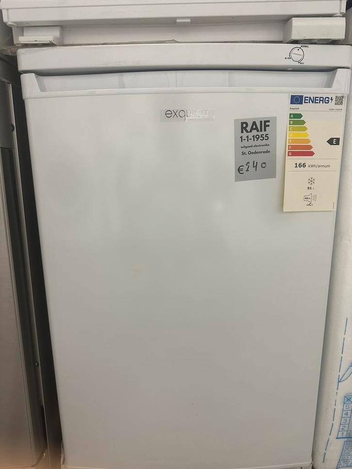 Exquisit GS80-040EW Vriezer Tafelmodel - 4* nieuwe 91 liter, Witgoed en Apparatuur, Vriezers en Diepvrieskisten, Nieuw, Vrijstaand