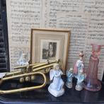 Prachtige kandelaar roze Val Saint Lambert Luxval mod Allard, Ophalen of Verzenden, Glas