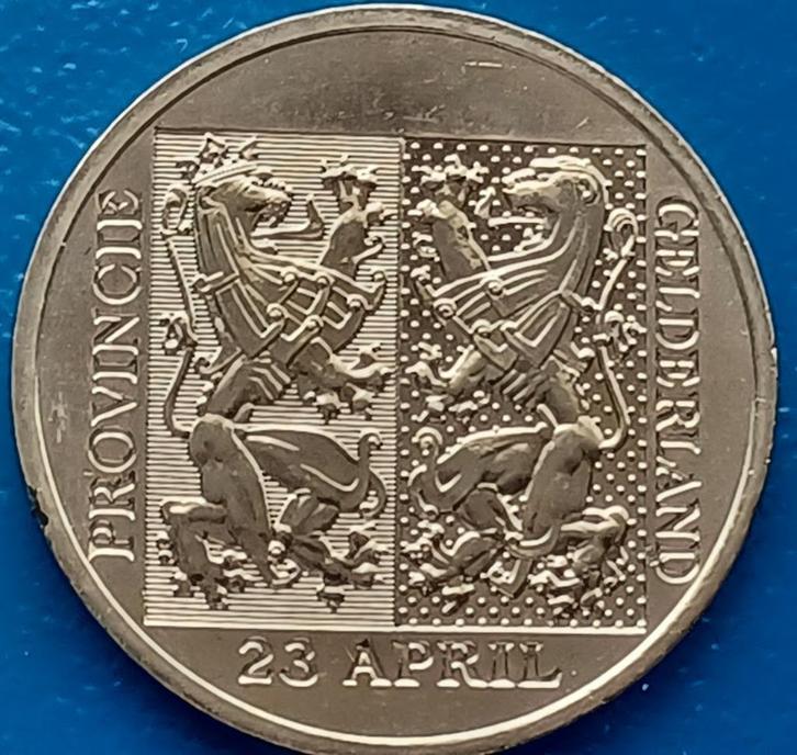 Provinciepenning Gelderland PTT Post - 2002, Postzegels en Munten, Penningen en Medailles, Overige materialen, Nederland, Verzenden