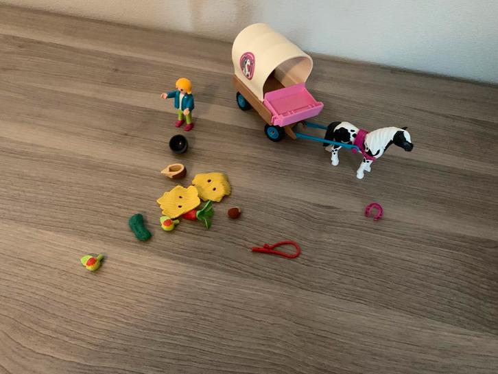 Playmobil 70998. Ponykoets, Kinderen en Baby's, Speelgoed | Playmobil, Zo goed als nieuw, Complete set, Ophalen