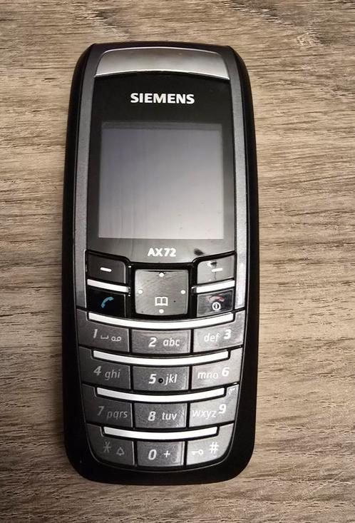 Siemens AX72, Telecommunicatie, Mobiele telefoons | Sony, Gebruikt, Zonder abonnement, Zonder simlock, Klassiek of Candybar, Fysiek toetsenbord