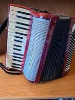 Rode accordeon Bianco Freres, Muziek en Instrumenten, Accordeons, Overige merken, Gebruikt, Ophalen