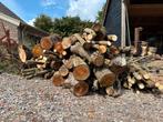Partij stammen haardhout brandhout 2 a 3 kuub, Tuin en Terras, Haardhout, Minder dan 3 m³, Ophalen, Overige houtsoorten