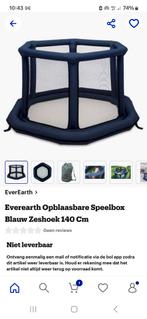 Nieuw Everearth opblaasbare box kamperen 140cm, Kinderen en Baby's, Babywiegjes en Ledikanten, Ophalen of Verzenden, Zo goed als nieuw