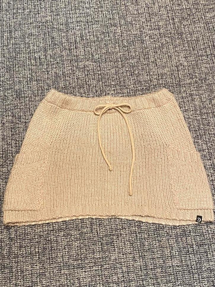 Moscow Design Gebreide Rok 38/40, Kleding | Dames, Rokken, Nieuw, Maat 38/40 (M), Beige, Boven de knie, Ophalen of Verzenden