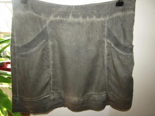 E1338 NTS Not the Same mt 36 nieuw rok army grijs dyed, Kleding | Dames, Rokken, Nieuw, Maat 36 (S), Grijs, Boven de knie, Verzenden