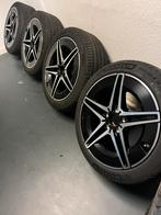 Originele Mercedes AMG velgen 18 inch met zomerbanden, 18 inch, Banden en Velgen, Ophalen of Verzenden, Zomerbanden