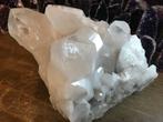 Bergkristal cluster groot (35) van maar liefst 42 kg!!, Ophalen of Verzenden, Mineraal