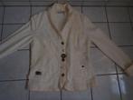 Mooi vestje-jasje van ELISA CAVALETTI maat L, Beige, Zo goed als nieuw, Jasje, Ophalen