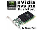 nVidia Quadro NVS 290 440 300 310 PCIe x1 & x16 VGA | Win 11, PCI-Express 2, Gebruikt, Ophalen of Verzenden, GDDR3