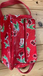 Kitsch kitchen tas met kersen, Sieraden, Tassen en Uiterlijk, Ophalen of Verzenden, Zo goed als nieuw, Rood