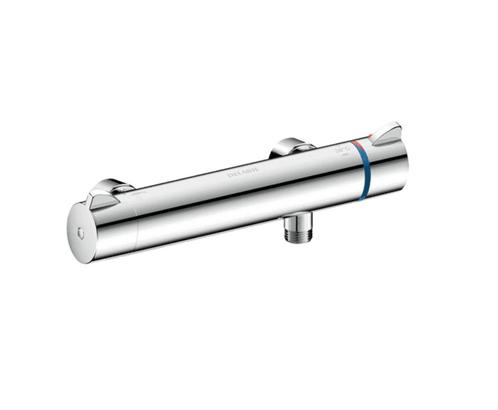 DELABIE SECURITHERM THERMOSTATISCHE DOUCHEMENGKRAAN 9768, Doe-het-zelf en Verbouw, Sanitair, Nieuw, Kraan, Chroom, Ophalen of Verzenden