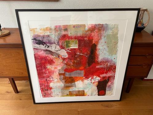 Bram Reijnders - Zeefdruk, Journey to the center - Ingelijst, Antiek en Kunst, Kunst | Litho's en Zeefdrukken, Verzenden