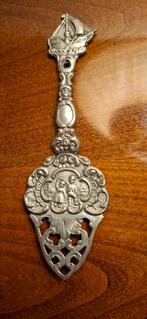 Taart schep Oud Hollands motief, Antiek en Kunst, Antiek | Bestek, Ophalen of Verzenden