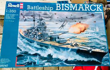 Revell Bismarck 1:350 modelbouw beschikbaar voor biedingen