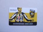 Seizoenkaart  Vitesse.  2008/2009  Rode achterkant, Verzamelen, Ophalen of Verzenden, Gebruikt, Vitesse, Overige typen