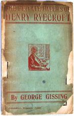 The Private Papers of Henry Ryecroft PB George Gissing, Ophalen of Verzenden