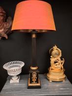 Empire bronzen lamp 77 cm, Antiek en Kunst, Antiek | Lampen, Ophalen of Verzenden