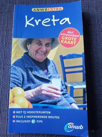 ANWB reisgids Kreta + uitneembare kaart beschikbaar voor biedingen