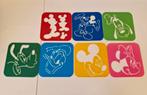Disney sjablonen Pluto Goofy Donald Duck Mickey + Mini Mouse, Ophalen of Verzenden, Donald Duck, Zo goed als nieuw, Overige typen