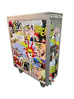 Noboringo Tribute Roy Lichtenstein Pop Art vliegtuigtrolley, Ophalen, Pop Art, 100 tot 150 cm, 50 tot 100 cm