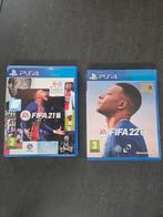 FIFA 21 & 22 voor PS4, Online, Ophalen of Verzenden, Zo goed als nieuw, Sport
