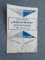 Schoonebeek, lunchroom Kolkman, Verzenden, Nederland