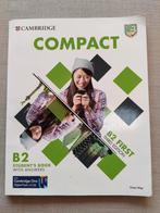 Cambridge compact b2 student's book with answers, Boeken, Ophalen of Verzenden, Zo goed als nieuw, Overige niveaus, Engels