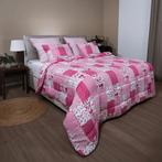 dekbed wasbaar patchwork pink, Huis en Inrichting, Slaapkamer | Beddengoed, Wit, Ophalen of Verzenden, Deken of Dekbed, Nieuw