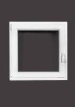 Kunststof antraciet kozijn b80 x h80 RAL7016, Nieuw, Kunststof, Raamkozijn