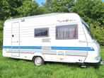 Hobby 440 caravan, Caravans en Kamperen, Caravans, Standaardzit, Hobby, Dwarsbed, Particulier