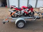 motoraanhanger - motortrailer te huur, Ophalen, Zo goed als nieuw