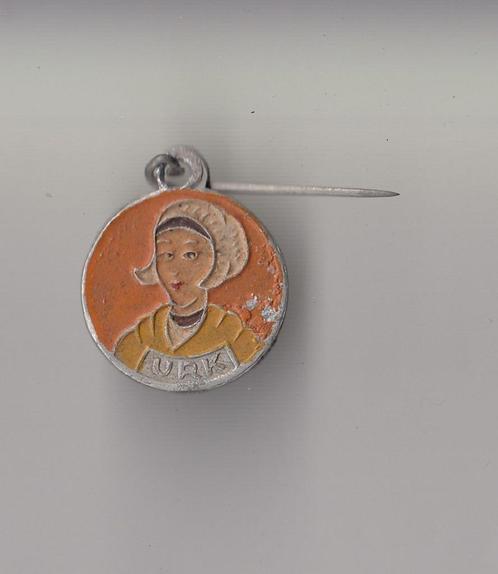 Urk Klederdracht speldje, Verzamelen, Speldjes, Pins en Buttons, Gebruikt, Speldje of Pin, Overige onderwerpen, Ophalen of Verzenden