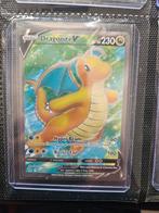 Pokemon Dragonite V 076/078 Pokemon Go, Ophalen of Verzenden, Zo goed als nieuw, Losse kaart, Foil