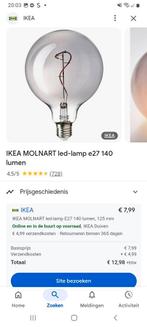 3 molmart led verlichting, Ophalen, Nieuw, E27 (groot), Led-lamp