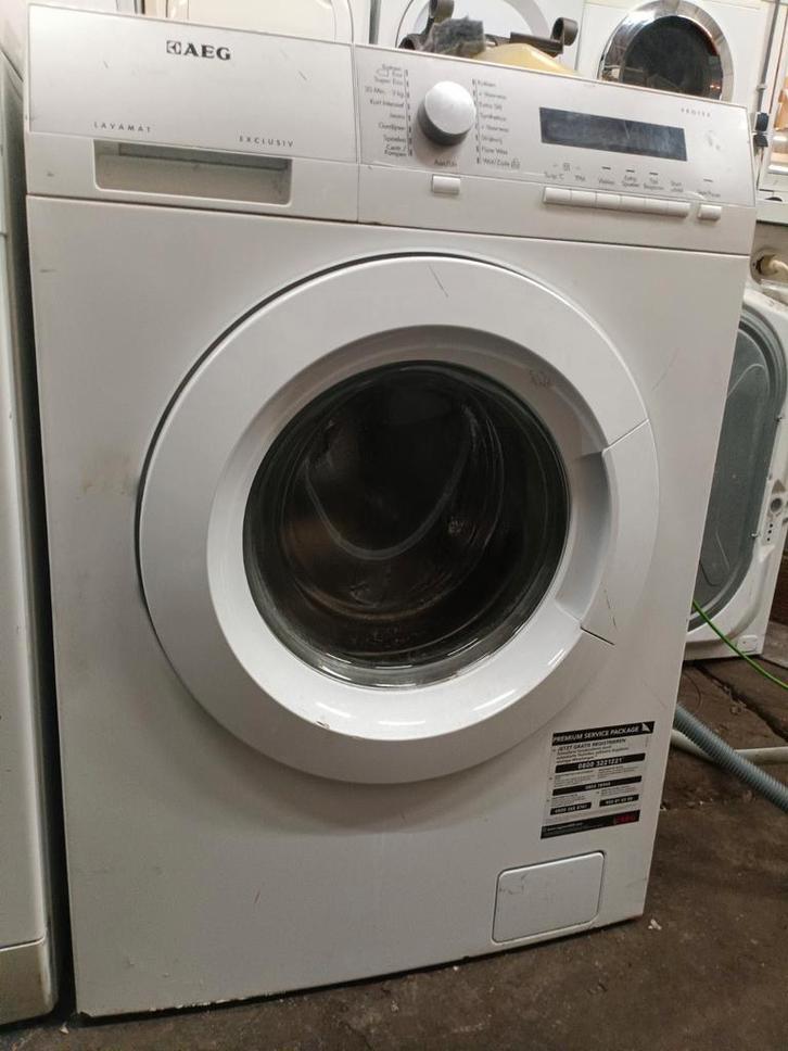 Aeg protex wasmachine, Witgoed en Apparatuur, Wasmachines, Zo goed als nieuw, 8 tot 10 kg, 85 tot 90 cm, 1600 toeren of meer, Ophalen of Verzenden