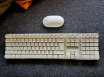 Apple Toetsenbord & Muis - Vintage Set, Computers en Software, Toetsenborden, Gebruikt, Toetsenbord en muis-set, Ophalen of Verzenden