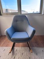 Populaire Jysk grijs/blauwe schommelstoel., Ophalen, 75 tot 100 cm, Zo goed als nieuw, Stof