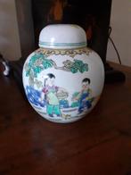 Chinese Gemberpotje met zotjes, Antiek en Kunst, Ophalen of Verzenden