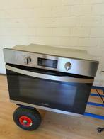 Indesit MWI 3400IX inbouw combi oven, Ophalen, Zo goed als nieuw, 45 tot 60 cm